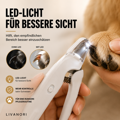 Livanori™ LED Krallenschneider für Haustiere