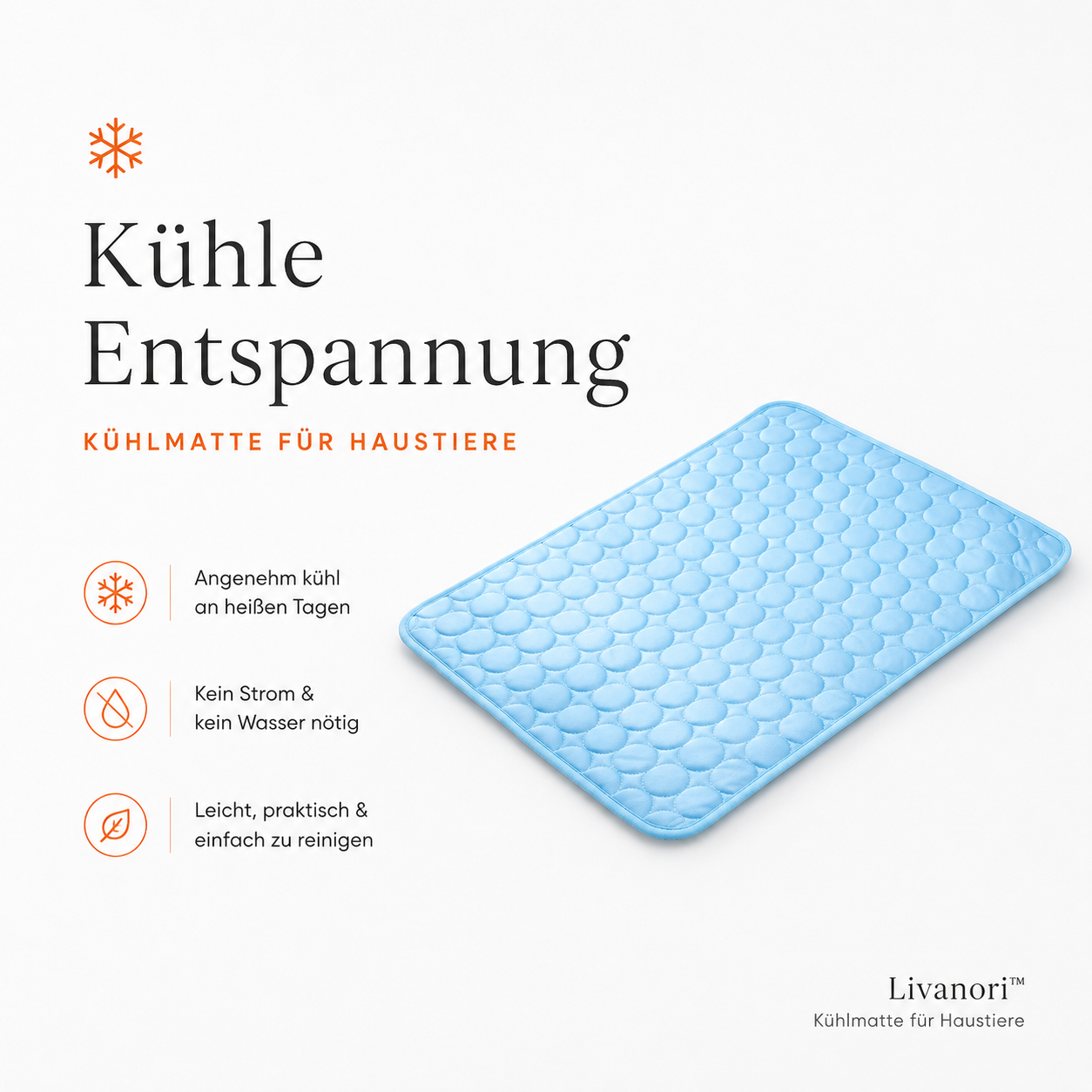 Livanori™ Kühlmatte für Haustiere