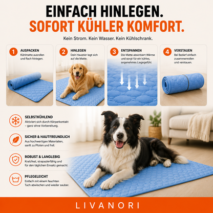 Livanori™ Kühlmatte für Haustiere