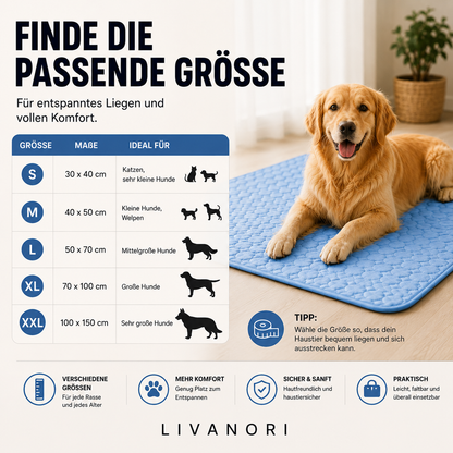 Livanori™ Kühlmatte für Haustiere